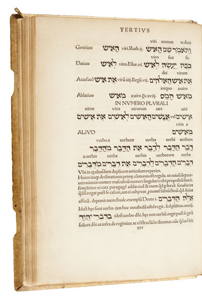 Reuchlin, Rudiments of Hebrew